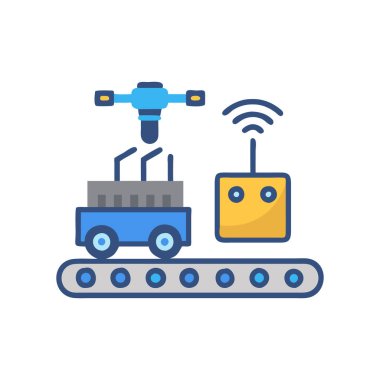 robot vektör çizim