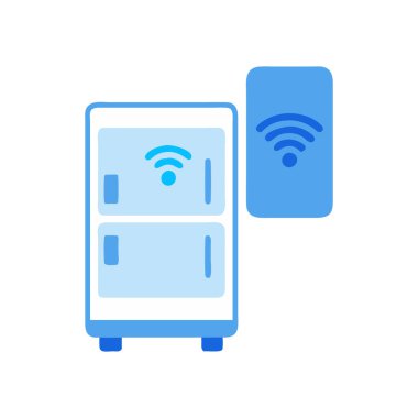 wifi vektör renk simgesi