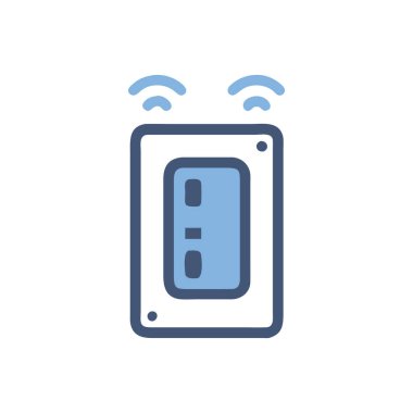 Beyaz arka plan üzerinde ağ saydam işareti izole ağ simge vektör