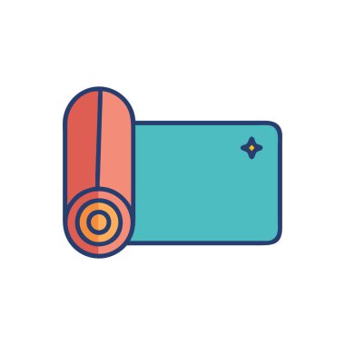 Modern bir simgenin vektör illüstrasyonu