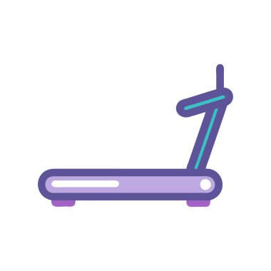 Yürüyen merdiven ikonu vektörü. İnce çizgi işareti. izole edilmiş sınır sembolü çizimi