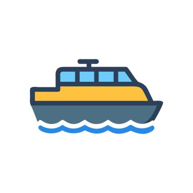 kargo simgesi, düz stil tasarımı