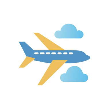 uçak logo vektörü