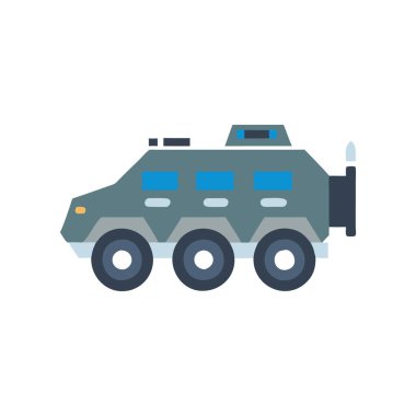 araba vektörü düz renk simgesi