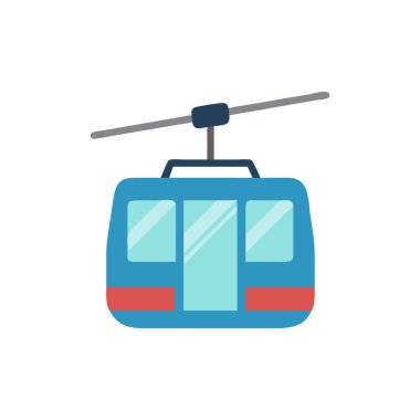 ulaşım vektörü düz renk simgesi