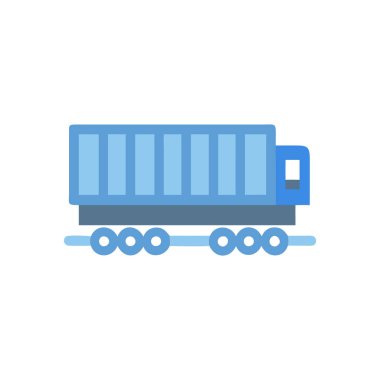 Kişisel ve ticari kullanım için kamyon vektör simgesi simgesi vektör çizimi..