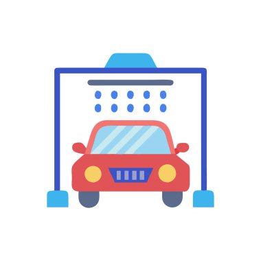 araç kamyon simge vektör illüstrasyon izole