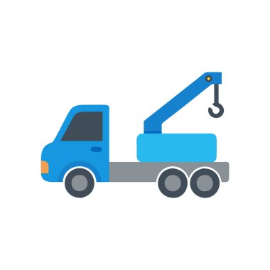 inşaat vinci vektör simgesi