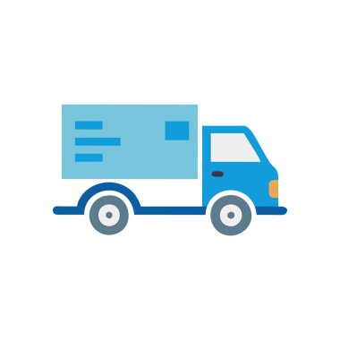 Kamyon vektör simge tasarlamak