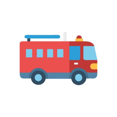 İtfaiye vektör simgesi