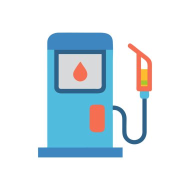 elektrik yakıt pompası düz simge