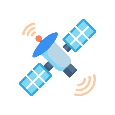 Anten simgesi. uydu simgesi