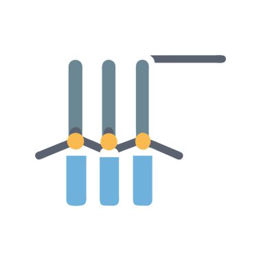 Modern eğitim ikonunun vektör illüstrasyonu