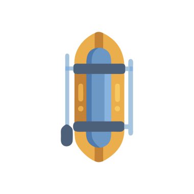 Olta ikonu vektörü. Balık tabelasının düz çizimi. beyaz arkaplanda izole