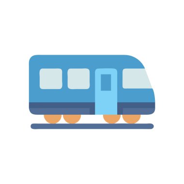 Şeffaf bir arkaplanda tren vektör çizimi. Birinci kalite semboller. Konsept ve grafik tasarımı için vuruş simgesi.