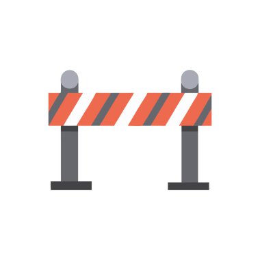 düz yol bariyeri simgesi