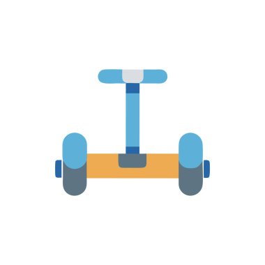 scooter simgesi vektör illüstrasyonu