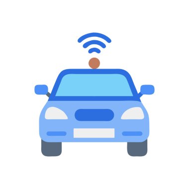 Şeffaf bir arkaplanda kablosuz vektör çizimi. Birinci kalite semboller. Konsept ve grafik tasarımı için simgeler.