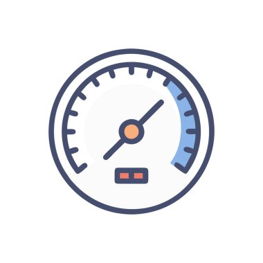 hız göstergesi simgesi, vektör gösterimi