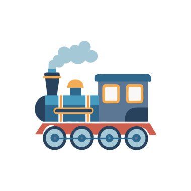 tren simgesi vektör illüstrasyonu