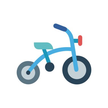 bisiklet vektörü renk simgesi