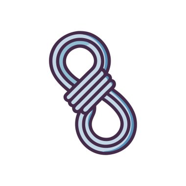 Web ve mobil uygulaması tasarımı, ip logo kavramı için beyaz arka plan üzerinde izole ip simge vektör