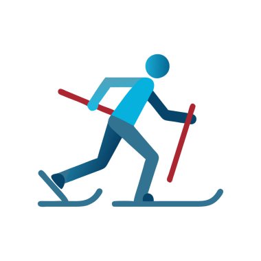 Kayak simge vektör çizim