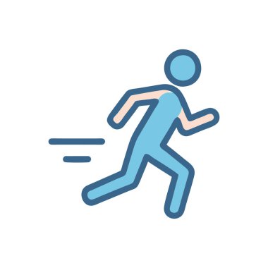 Koşu ayakkabılı koşucu