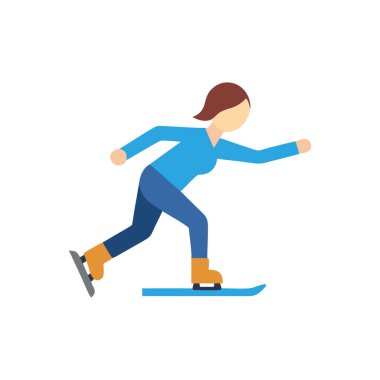 Genç adam kaykaya biniyor.