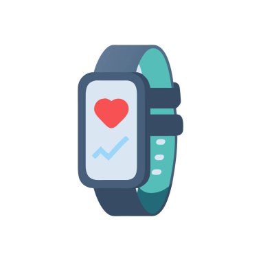 vektör düz renk simgesini izle