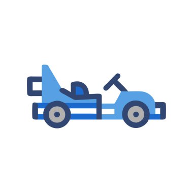 Araç araç simgesi düz biçimli