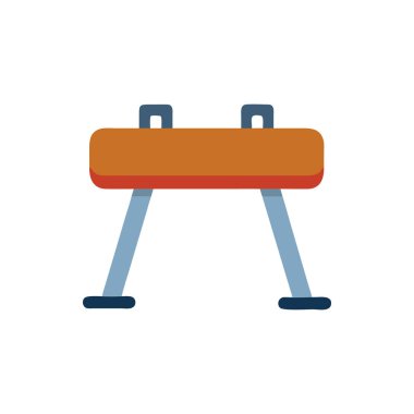 izole sandalye çizgi film vektör tasarımı