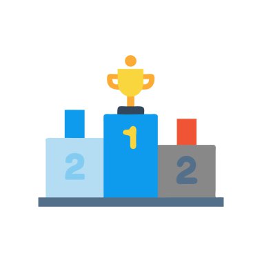 kupa düz simge tasarımı