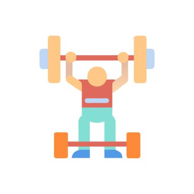 Halter rengi ikon vektör çizimi