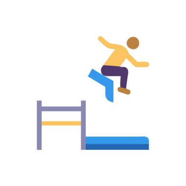 Sıçrama vektörü simgesi