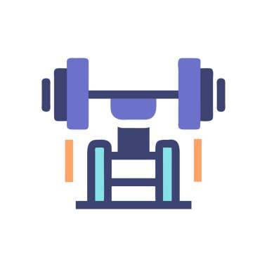 spor aletleri renk vektör illüstrasyonu