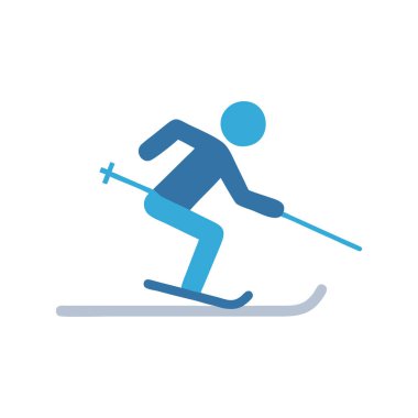 Kayak simge vektör çizim