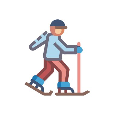 kayak renk vektörü simgesi