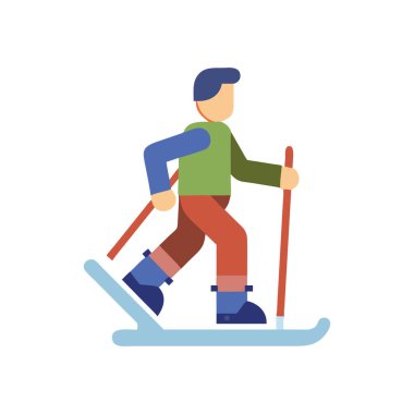 kayak düz renk simgesi.