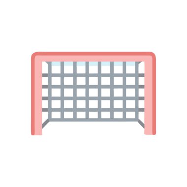 Hokey sahası ikonu. Web için hokey ekipmanı vektör simgesinin özet çizimi