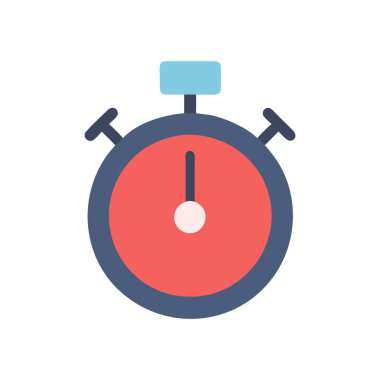 Kronometre renkli vektör simgesi