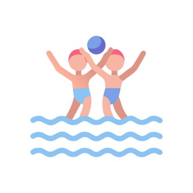 su rengi vektör simgesi