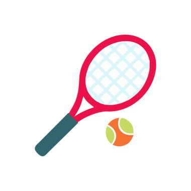 Şeffaf bir arkaplanda tenis vektör illüstrasyonu. Birinci kalite semboller. kavram ve konsept tasarımı için vektör simgesi.