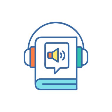 vektör olarak müzik ve ses simgesi. logotype