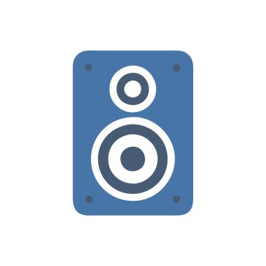 hoparlör vektör illüstrasyonu