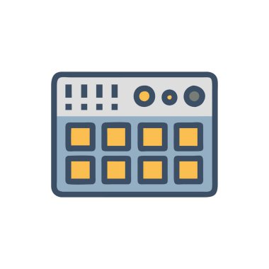 Takvim simgesi vektörde. Logotype