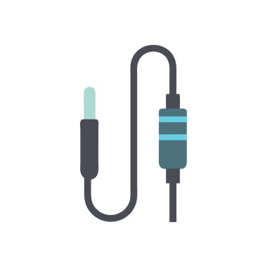 Elektrik dolgu simgesi izole edilmiş vektör