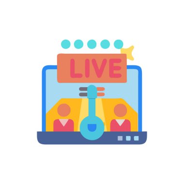 canlı renk simgesi.