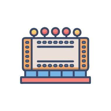 Vektör illüstrasyonu, simge ögesi