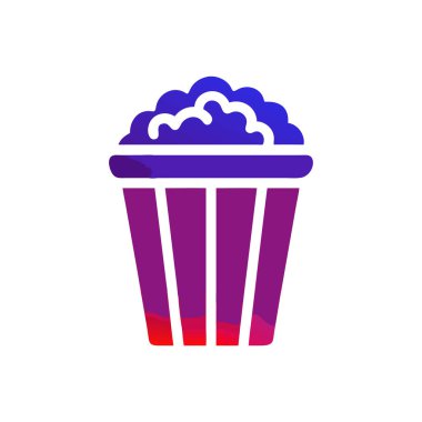 vektör cupcake simgesi, fırın besin vektörü illüstrasyonu